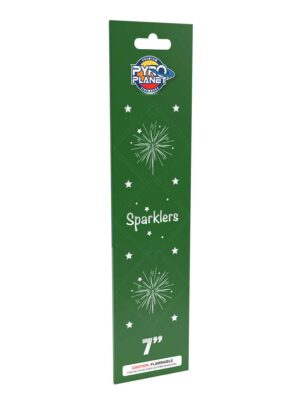 Pyro Planet Sparklers 7"