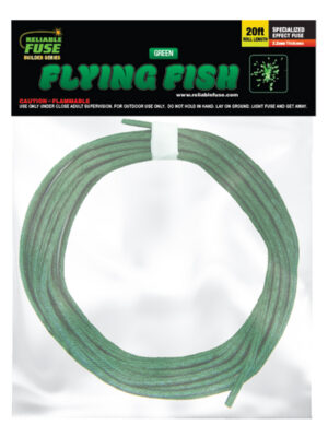 2.2mm Specialty Fuse : Flying Fish -20 Feet - Green