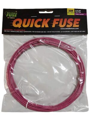 2.8mm Quick Fuse : 9-12(s/f)-20 Feet