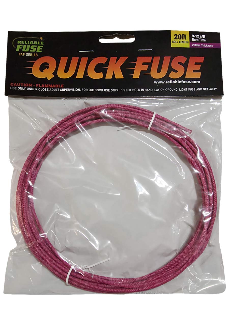 2.8mm Quick Fuse : 9-12(s/f)-20 Feet