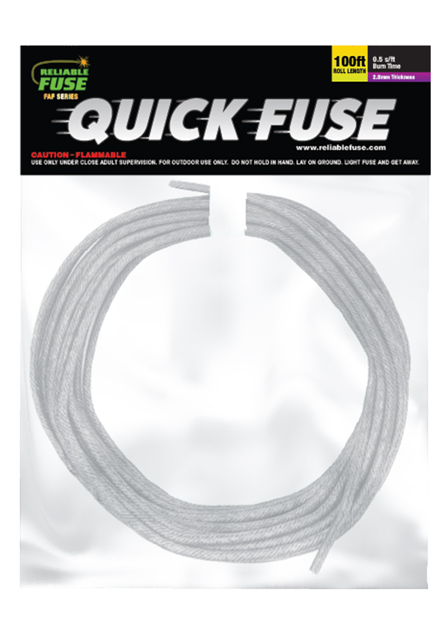 2.8mm Quick Fuse : 0.5(s/f)-100 Feet
