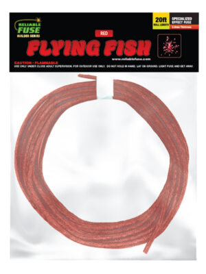 2.2mm Specialty Fuse : Flying Fish -20 Feet- Red