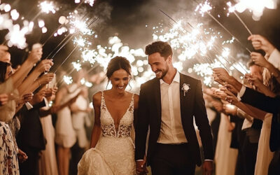 What Size Sparklers Are Best for a Wedding Send Off?