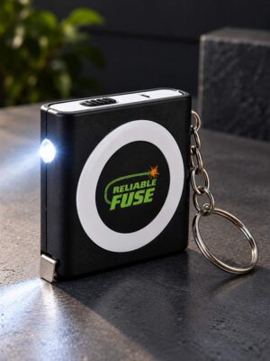 Reliable Fuse Mini Measuring Tape with LED Light